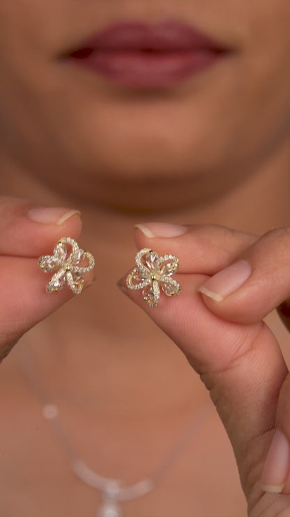 Bloom Grace Floral Stud Earrings