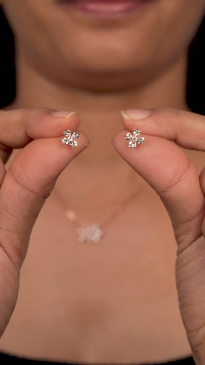 Celeste Bloom Sparkle Earrings